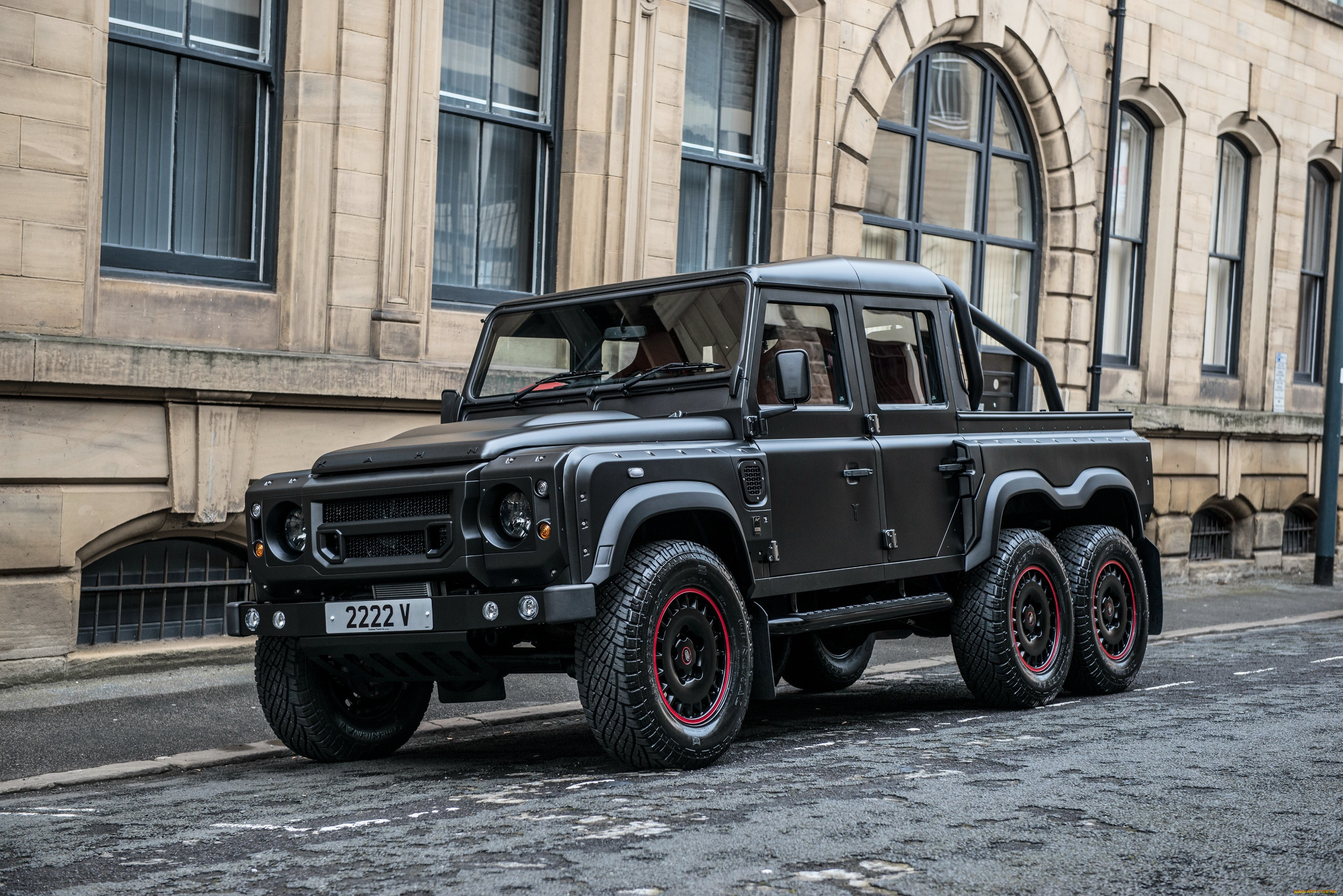 , land-rover, , , , project, kahn, flying, huntsman, 110, double, cab, pickup, concept, 2015